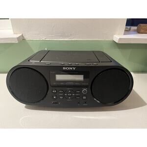 Sony ZS-RS60BT CDBoombox Bluetooth/USB/AM/FM Radio Audio System - Working!